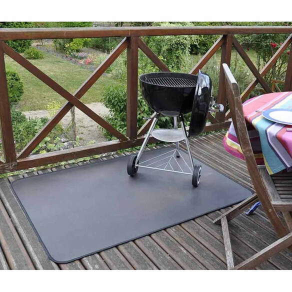 Tapis de protection terrasse pour barbecue Barbecook