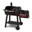 Diffusion de la chaleur à l'intérieur du barbecue charbon Smoke Offset 500 - Broil King