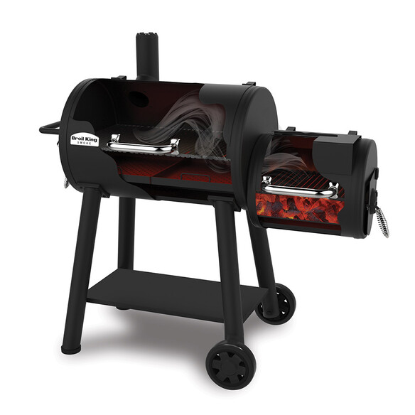 Barbecue fumoir charbon Joe's Barbecue Chukwagon 20