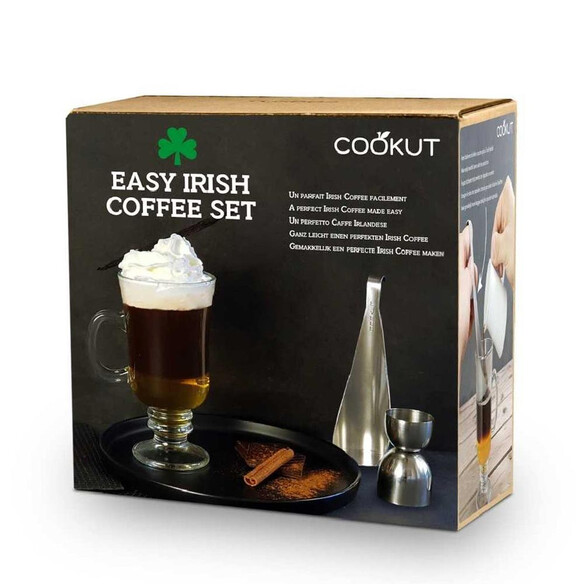 APPAREIL IRISH COFFEE COCKTAILMASTER TRANSPARENT - La cave Cdiscount