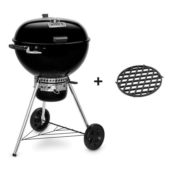Barbecue charbon Performer Premium GBS Ø57cm Noir - Weber