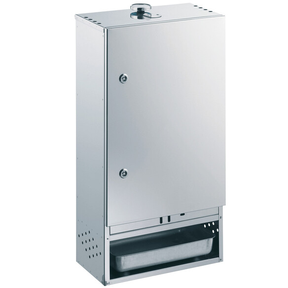 Fumoir Inox porte charnières 75x39x21 cm Peetz