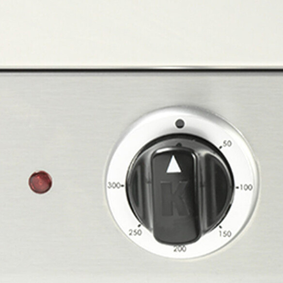 Thermostat réglable plancha Design inox Krampouz