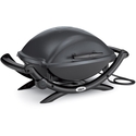 Barbecue électrique Weber Q2400 vue 3/4 Barbecue électrique Weber Q2400 vue 3/4