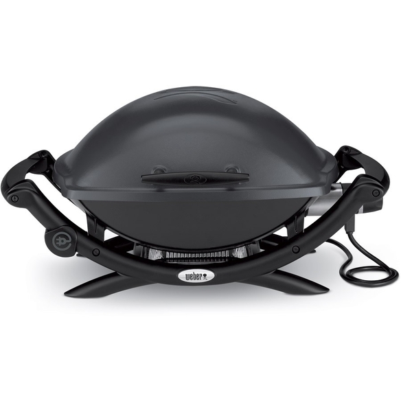Barbecue électrique Weber Q2400 vue de face Barbecue électrique Weber Q2400 vue de face
