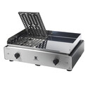 Plancha barbecue Electrique Duo K Krampouz Plancha barbecue Electrique Duo K Krampouz