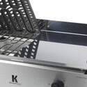 Résistance intégrée à la fonte émaillée Barbecue Electrique Duo K Krampouz Résistance intégrée à la fonte émaillée Barbecue Electrique Duo K Krampouz