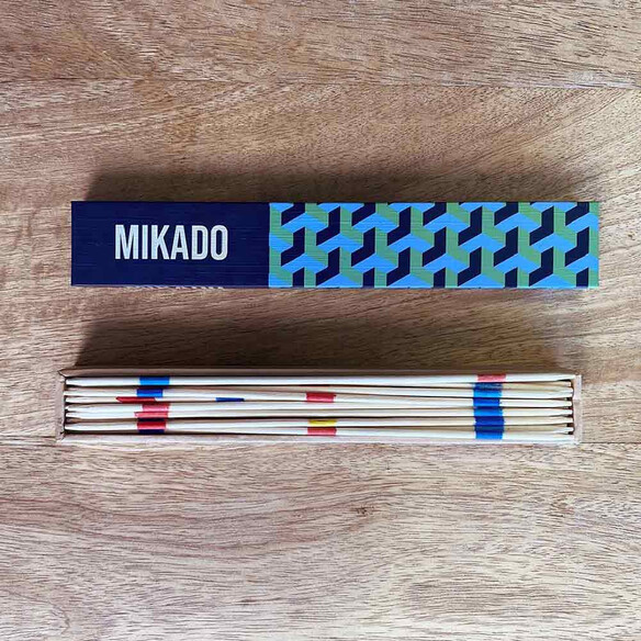 Contenu de la boîte de jeu Mikado de Cookut