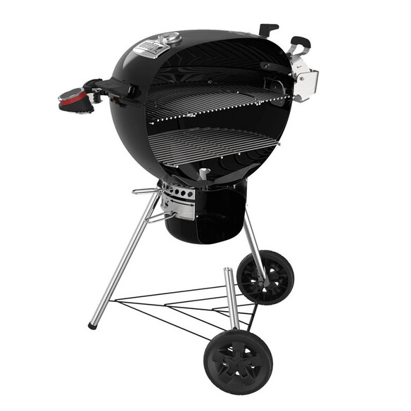 Barbecue au charbon Weber Master-Touch GBS Premium E-5770 Ø 57 cm Noir avec  fumoir