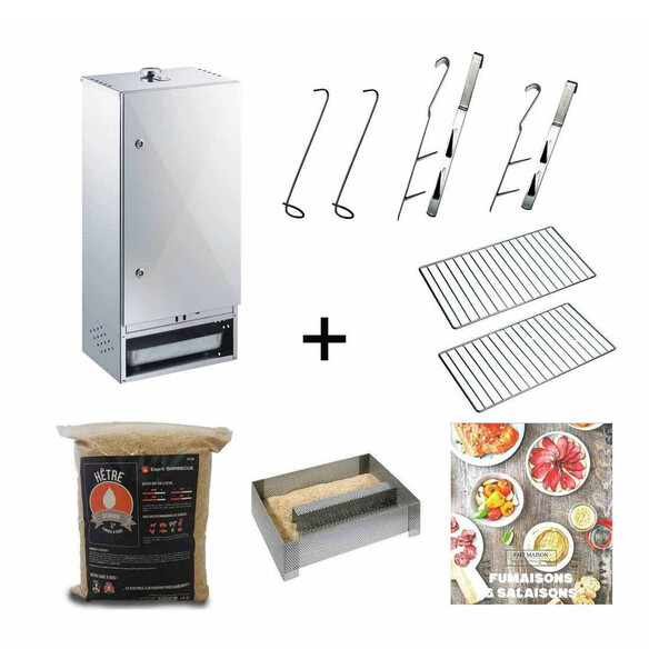 Pack fumoir acier aluminé...
