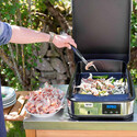 Cuisson de crevettes sur plancha électrique Enosign 40