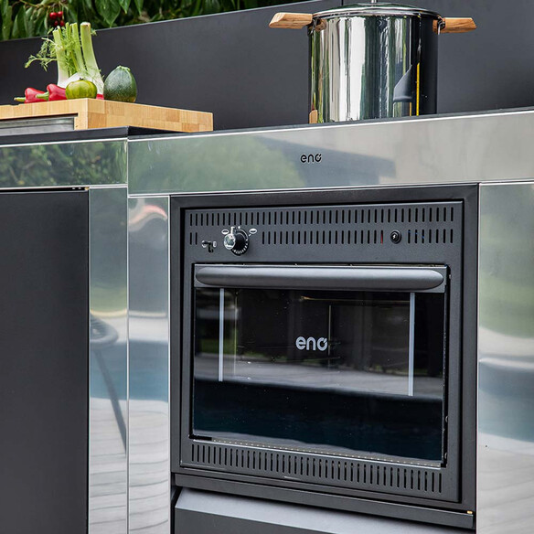 FOURNEAU 4 FEUX A GAZ SUR FOUR GAZ -D74/10CGG - Planet kitchen