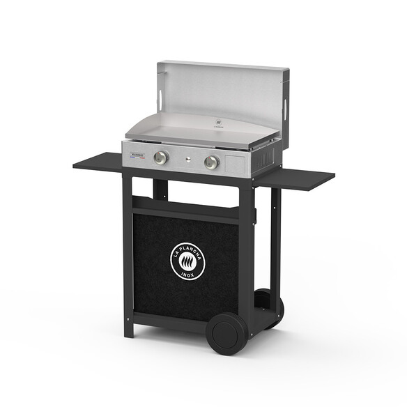 La Plancha Inox Edition 260 Le Marquier couvercle ouvert