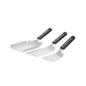Kit de 3 spatules en inox -...