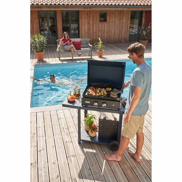 Plancha Pure Grill Edition Noire Le Marquier Ambiance