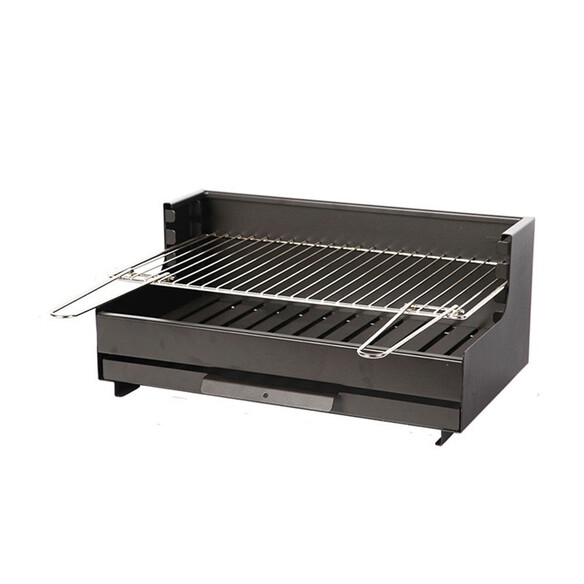 Vulcain 54 x 32 cm - Barbecue charbon à encastrer Le Marquier