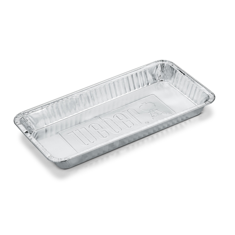 Lot de 5 barquettes Weber barbecue charbon 57cm Lot de 5 barquettes Weber barbecue charbon 57cm