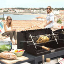 Barbecue mixte Mendy Alde Baia Le Marquier Ambiance terrasse