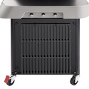 Rangement de la grille sous la tablette droite du Barbecue Genesis EX-325S Weber