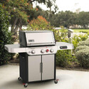 Barbecue Genesis SX-325S Weber sur terrasse