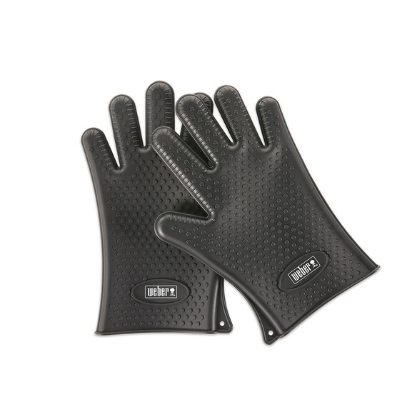 Gants en silicone noir Weber