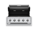 barbecue Regal 520 encastrable noir Broil King ouvert