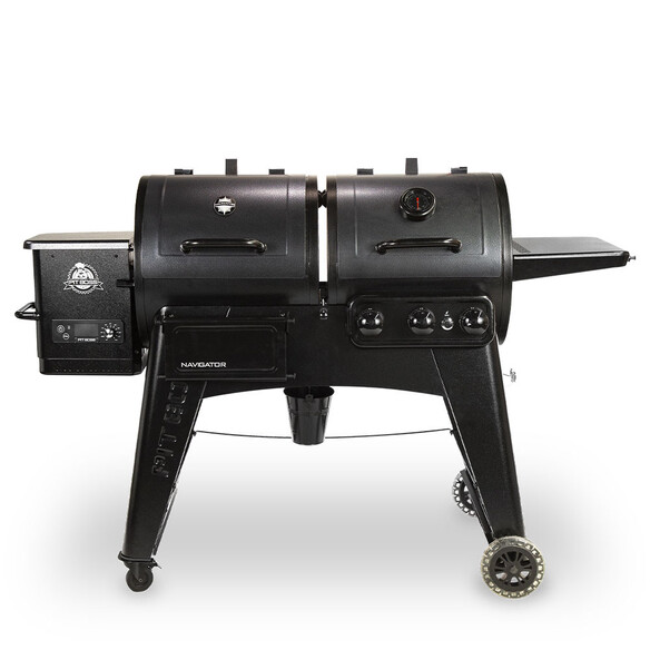 Barbecue Navigator 1230 Pellet + Gaz Pit Boss