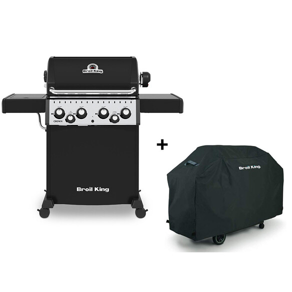 Pack barbecue Crown 480 + Housse de protection Broil King