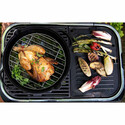 Plat en fonte Culinary Modular + Grille inox bbq Campingaz