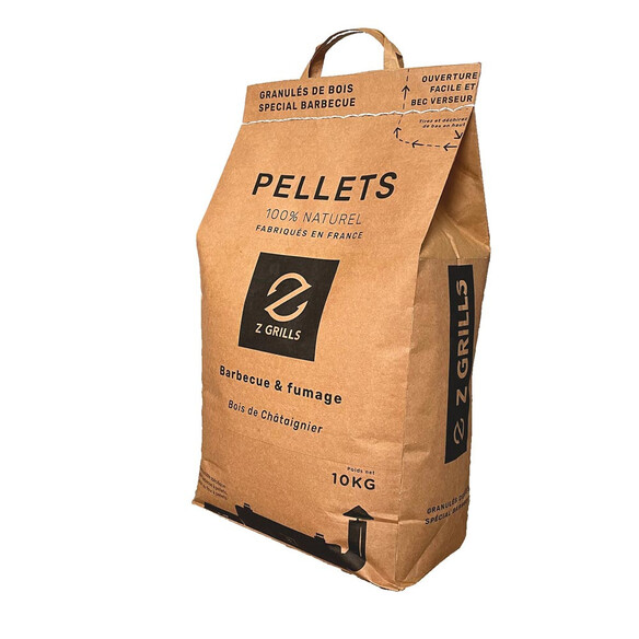 Sac de pellets 10 kg Bois de Châtaignier - Z Grills