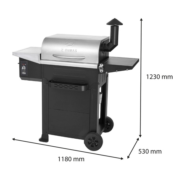 Barbecue pellet 600 Series Inox - Z Grills