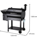 Barbecue Pellet 700 Series Pro + Housse - Z Grills