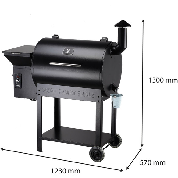 Barbecue Pellet 700 Series Pro + Housse - Z Grills Barbecue Pellet 700 Series Pro + Housse - Z Grills