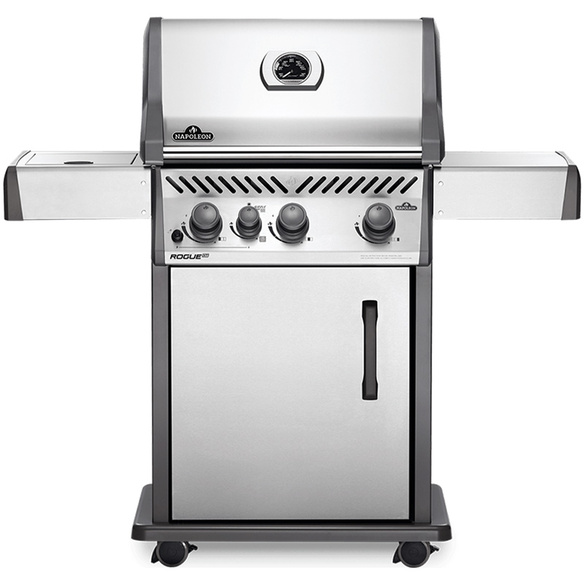 Barbecue Rogue XT Inox 425 + Sizzle Zone vue face