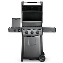 Barbecue Freestyle 365 + réchaud capot ouvert