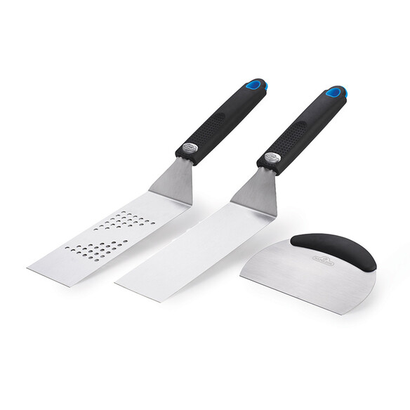 Spatule en inox pour plancha - Taille standard ☀ Verycook