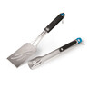 Spatule coupante et pince en inox Napoleon