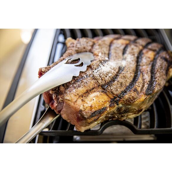 Steak cuit sur le Sizzle Zone infrarouge