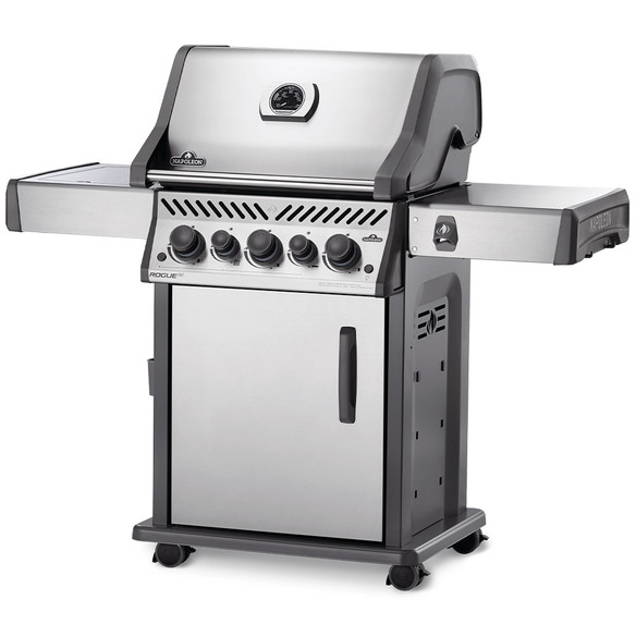 Barbecue gaz Rogue SE 425 inox Vue latérale