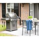 Barbecue gaz Rogue SE 425 inox - ambiance terrasse