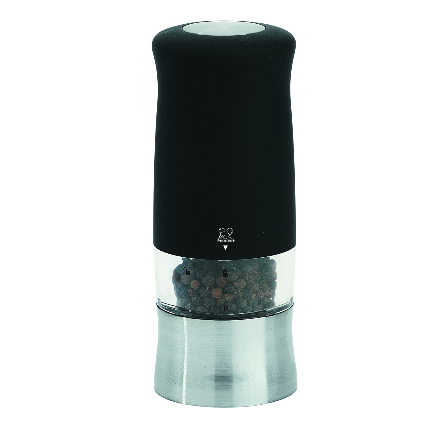 Moulin électrique ZEPHIR noir à poivre 14cm - Peugeot Moulin électrique ZEPHIR noir à poivre 14cm - Peugeot