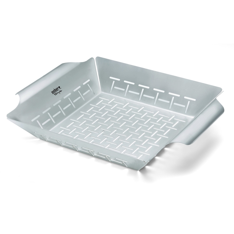 Panier à Legumes Inox Carré Weber Style Panier à Legumes Inox Carré Weber Style