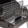 Grille de cuisson acier chromé bbq charbon bi cuisson somagic