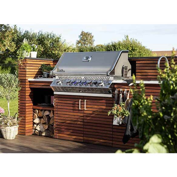 Barbecue gaz encastrable Built-In Prestige PRO 665 - Napoléon