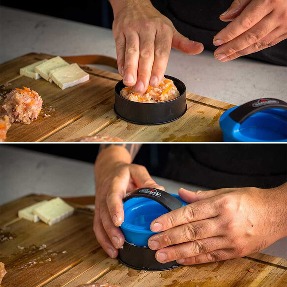 Utilisation de la grande presse à steak - Napoleon