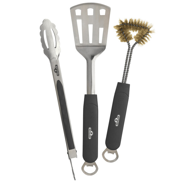 Pince, brosse et spatule en inox pour Travel Q - Napoleon