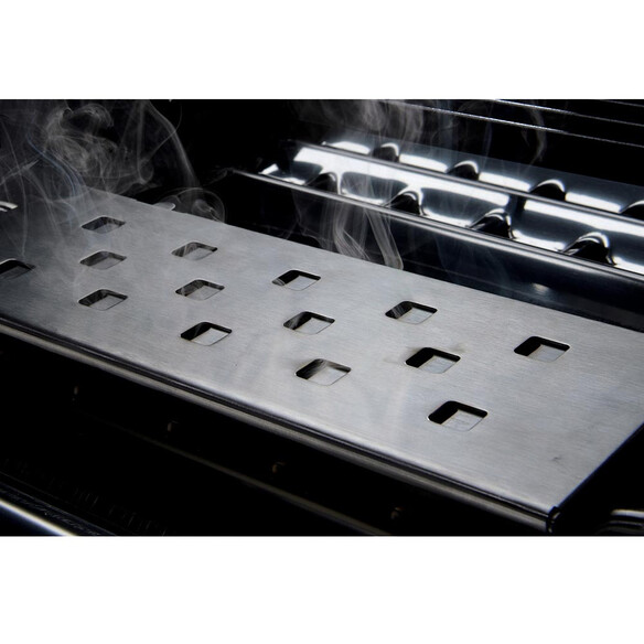 Boite de fumage premium en inox Broil King ambiance