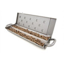 Boite de fumage premium en inox Broil King ouverte