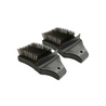 Lot de 2 tetes de rechange brosse