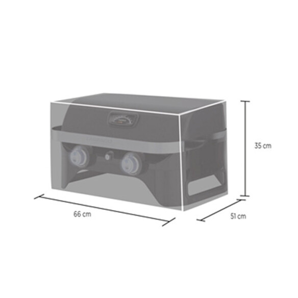 Housse barbecue gaz Attitude LX Campingaz dimensions